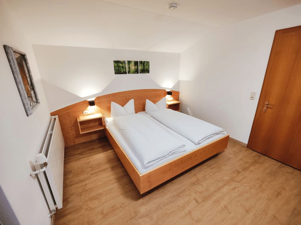 Schlafzimmer im Apartment Diel